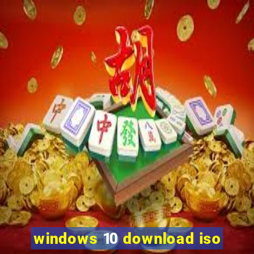 windows 10 download iso