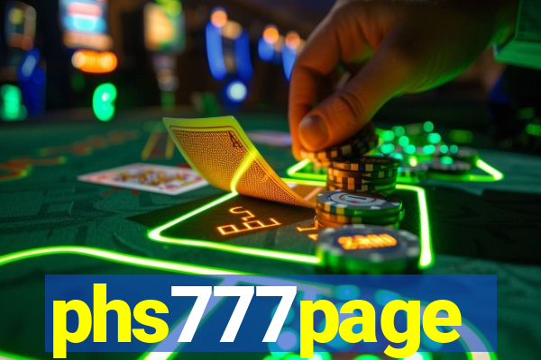 phs777page